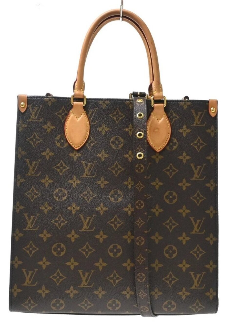 Best07 Louis Vuitton Monogram Sac Plat PM Tote Handbag M45848 RQ04557